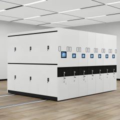 Mobile Intensive Shelf Factory Storage Files Library Mobile File Storage Anti - Static Mobile Shelving Library Movable Document Storage Mobile Storage Systems - Image 1