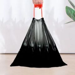 Trash Drawstring Compostable Plastic Garbage Bag with Household - Image 1