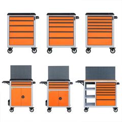 Best Price Drawing Mobile Metal Tool Cabinet Storage Tool Box Cart - Image 6