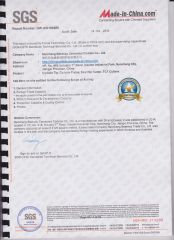 SGS AUDIT REPORT certificate from Nanchang Bestway Cemented Carbide Co., Ltd.