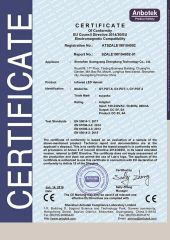 CE certificate from Shenzhen Guangyang Zhongkang Technology Co., Ltd.