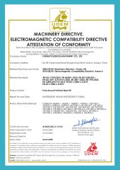 CHENLIFT ME CE Certificate certificate from Chenlift (Suzhou) Machinery Co., Ltd