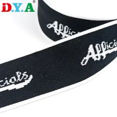 Customize Color Polyester Stripe Knitted Webbing for Garment Accessories - Image 3