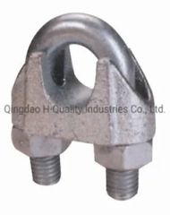 Galvanized DIN741 Malleable Wire Rope Clips Cable Clamps - Image 3
