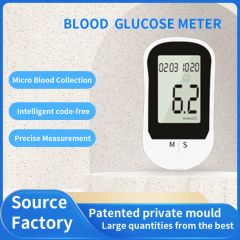 Portable Medical Glucometer Blood Glucose Meter Origin China Group Everyone Model NO. GB-6 HS Code 3923300000 Package Carton Box - Image 2