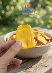 Golden Jackfruit Chips Crunchy Sweet Tropical Fruit Snack AD Dehydrated Brine-Treated Vacuum Pack 50kg Bulk Export Vietn – product photo 2, product detail gallery