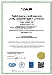 ISO 13485 Certificate certificate of Shenzhen Vioneer Telematics Co., Ltd. – certificate photo, supplier certificates section