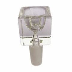 Mini Square Glass New Style Pipe Accessories Smoking Glass Bowl - Image 4