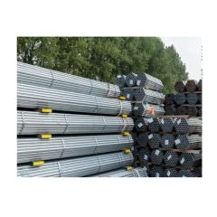 Fluid Galvanized Iron Pipe Gi Welded Round Steel Tube MOQ 5mt Type Welded Origin China Width 20-219mm Payment L/C T/T Loading 20/40FT - Image 4