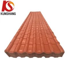 Fireproof Synthetic Resin Spanish PVC Roof/Roofing Tile for Residence - Image 3