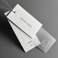 Customized Printed Logo Recycled Paper Hang Tag Type Hang Origin China Pattern Printed HS Code 482100000 Trademark hang - Image 2
