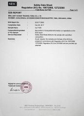 MSDS Certificate certificate from Brilliant Ocean Trading (Yiwu) Co., Ltd.