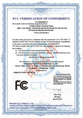 FCC certificate certificate from DG Pransch Air Tech LLC