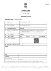 07ABQFM4010M2Z0 certificate from Mb GLobal Industry