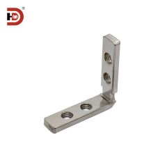 2040 Series GB Aluminum Profile Carbon Steel L-Angle Connector - Image 4