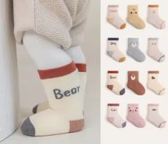 Cute Short Fashionable Cotton Custom Non-Slip Baby Socks Height Low Style Ankle Origin China Material Cotton Pattern - Image 5
