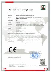 01 certificate from Zhongjing Rongguang New Energy Jiangsu Co., Ltd.