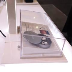 High End Interior Design Acrylic Phone Earphone Smart Interactive Display Rack - Image 4