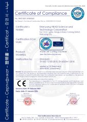 CE certificate certificate from Shenyang Head Science and Technology Corporation Limited