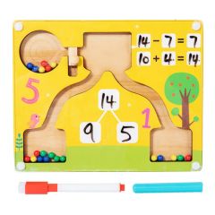 Montessori Math Addition and Subtraction Teaching Aid Toys Scale Medium Origin China Style Chinese Color as Photo Trademark - Image 1