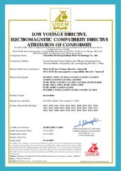 CERTIFICATE certificate of Chaozhou Hecheng Sanitary Ware Technology Co., Ltd. – certificate photo, supplier certificates section