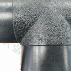 High-Quality Equal Cross Pipe Fitting for HDPE Water Systems Type Equal SDR 11/13.6 Head Type Cross Technics Injected Connection Welding - Image 6