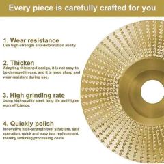 Angle Grinder Louver Wheel Grinding Disc - Image 6
