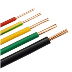 Flexible Stranded 1 5mm 2 5mm 4mm 6mm 10mm Electrical Cable H07V R H07V U Housing Building Single Solid Copper PVC Insulated Elect - Zhufeng Cable Daming Co. Ltd