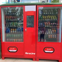 Customized Sticker Cost-Effective Double Cabinets Vending Machines - Image 6