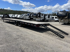 2023 Big Tex Trailers 8.5×40 25K HD Gooseneck Equipment w/Slide-Out Ramps - Image 3