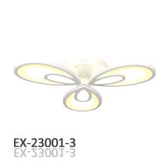 45W LED Ceiling Light-3 Arms with Remote Control Power 45W Color White Style modern Voltage 220V IP Rating IP33 Beam Angle 180 - Image 4