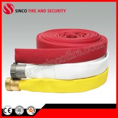 Red Color Fire Hose with BS Fire Hose Couplings Origin Fujian Color Customized Jacket Polyester Model NO. 1\"-16\" Lining With - Image 3
