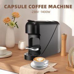 Home Nespresso Capsule Coffee Machine Coffee Maker 1400W 1L Water Tank Convenient - Image 1