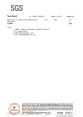 Red nets certificate from KAIPING FEILIYANG PACKING MATERIALS CO., LTD.