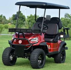 Professional Factory 6 Seater Electric Golf Cart Off-Road Golf Buggy Street Legal Lithium Battery for Sale Custom - Image 1
