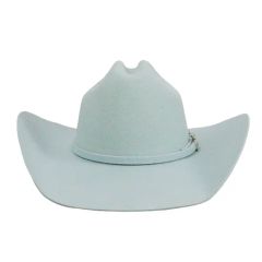 Wholesale 100% Wool Felt Cowgirl Hats for Women Men Wide Brimmed Western Solid Color Cowboy Hats - Image 2