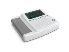Portable 12-Lead ECG Machine for Doctors and Clinics Origin China Material Clastic Specification 5kg Model NO. ECG-1201 Power Source Electric - Image 3
