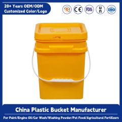 High Perfomance Stackable 5 Liter Professional Custom Plastic Ice Bucket Large Capacity Easy to Carry Bucket - Image 1