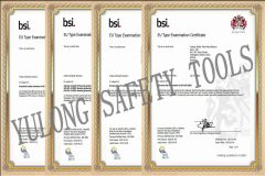 CE Certificates certificate from Yulong Safety Tools Manufacture Corp., Ltd.