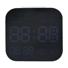 Black Dial Great Value Red Remote Control Precise Timing Wall Clock - Image 4