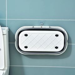Silicone White Foldable Wash Basin Color White Shape Rectangular Colour Multicolour Design Collapsible I Deal In New - Image 7