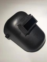 Full Face Protection Flip up Black PP Welding Mask Helmet Weight 241g Thickness 2mm Trademark OEM Origin Zhejiang Helmet Material - Image 1