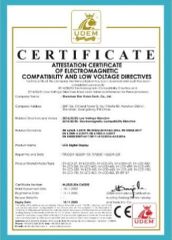 Our certificates certificate from Xiamen Brother Machinery Technology Co., Ltd.