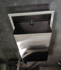 Waste Disposal Bin Receptacle Recessed Waste Container - Image 3