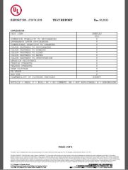 HB Bullk test report certificate from Dongguan Joy Sports Co., Ltd.