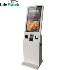 24-Inch Android System Qr Scanner Camera Payment Indoor LCD Kiosk with Ticket Thermal Printer - Image 3