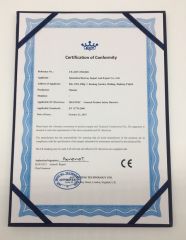 CERTIFICATION OF CONFORMITY certificate of Quanzhou Bestway Import and Export Co., Ltd. – certificate photo, supplier certificates section
