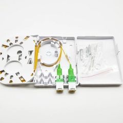ABS Fiber Termination Box, For Networking Devices Color White Material ABS Brand Opti Link Display Type Digital Cable Type Fiber - Image 2