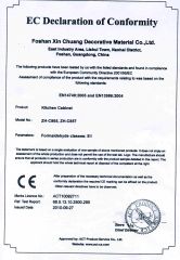 CE Certificate certificate from GUANGDONG XIN CHUANG NEW MATERIAL TECHNOLOGY CO., LTD.