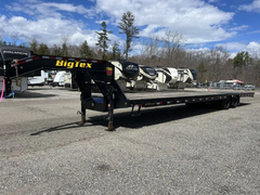 2024 Diamond C 8.5×20 20K Deckover Equipment Trailer w/ 72” Flip-Knee Ramps - Image 2